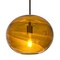 Besa Lighting Geno Stem Pendant, Vapor Amber, Bronze Finish, 1x7W LED Filament 1TT-GENOAM-EDIL-BR - alternate 1