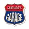 Signmission Santiago's Garage, 6 Inch X 6 Inch, Plastic Sign SHI-P-6-383-SANTIAGO - alternate 1