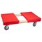 Mytee Products 19 inx32 in Carpeted Furniture Dolly 4 Wheels 1000 lbs.w/ 3.5 inx4 in Swivel Casters, 2PK MD-O1932x2 - alternate 3