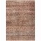 Homeroots 9' X 12' Coral And Black Striped Washable Indoor Outdoor Area Rug 605769 - alternate 3