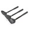 Gibson Home Hampsbridge 10 Piece Nylon Kitchen Tool Set and Utensil Crock in Black and Gold 138516.1 - alternate 3