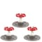 Ironwerks Designs Red Vintage Water Faucet Valve Handle, 3PK RED_WTR_FAUCET - alternate 2
