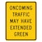Sign Solutions Usa Traffic Sign, 24 in Width, Aluminum Sign, Vertical Rectangle DUS10DFY2430W25-2 - alternate 1
