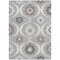 Homeroots 9' X 12' Gray Charcoal And Brown Medallion Washable Indoor Outdoor Area Rug 589612 - alternate 3