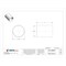 Bunting Bearings Sleeve Bearing, Bronze, 1 3/8 in Bore Dia, 1 1/2 in OD, 2 in L, 500 Degrees F Max Temp CB222416 - alternate 2