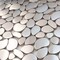 Apollo Tile Pebble Gray 12.2 in x 12.2 in Metal Polished Floor and Wall Mosaic Tile 5.17 sqft/case, 5PK APLMM8826A - alternate 3