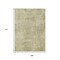 Homeroots 9' X 12' Sage And Beige Abstract Washable Indoor Outdoor Area Rug 630541 - alternate 6