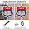 Signmission Chris's Garage, 6 inch X 6 inch, Plastic Sign, 2PK SHI-P-2PACK-6-383-CHRIS - alternate 3