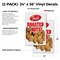 Signmission Roasted Nuts, Vinyl Decals Only 24 Inch x 36 Inch, Vinyl Decal, 2PK DSB-2436-2PACK-Roasted Nuts - alternate 2