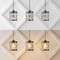 Jonathan Y Marelle 6.5" 1-Light Farmhouse Industrial Iron Filigree Caged Jar LED Pendant, Antique Silver, 3PK JYL7909C-SET3 - alternate 5