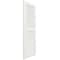 Ekena Millwork True Fit PVC Two Equal Louver Shutters, Unfinished, 18W x 32H, PR TFP101LVF18X032UN - alternate 3