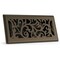 Sierra Grates 4 in. H X 14 in. W Powder Coat Steel, Metallic Bronze Floor Register FLR414-BRZ - alternate 1