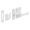 Prime-Line Prime-Line White Die-Cast Zinc Casement Lock 1 pk H 3836 - alternate 1