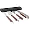 Gibson Home Barbecue Basics 5 Piece Stainless Steel BBQ Tool Set with Wood Handles 138509.05 - alternate 2