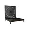 Homeroots Carved Medallion Solid Wood Queen Black Bed 521089 - alternate 2
