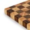 Megachef 16.5 x 10.5 Inch Acacia Wood and Rubber Wood Checkered Cutting Board 750123805M - alternate 2