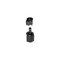 Flair-It PEXLOCK Swivel Pipe Adapter, 3/8 x 1/2 in, BSPT, Polysulfone, Black, 100 psi Pressure Pair 30874 - alternate 2