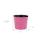 Homeroots 7in Hot Pink Recycled Plastic Indoor Outdoor Round Pot Planter 488211 - alternate 2