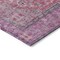 Homeroots 3' X 5' Pink And Lavender Medallion Washable Indoor Outdoor Area Rug 616286 - alternate 2