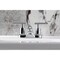 Kingston Brass Double-Handle 4" Centerset Bathroom Faucet with Pop-Up Drain, Polished Chrome FB5621CML - alternate 2