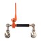 Mytee Products 2PK 3/8in-1/2in Folding Handle Ratchet Load Binder w/ Grab Hook 12,000 lb WLL, 2PK CBRS-FH38-SOx2 - alternate 2