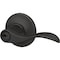 Schlage Accent Matte Black Lever Keyed Entry Lock F51AGACC622 - alternate 4