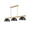 Z-Lite Vanguard Rubbed Brass 3 Light Billiard 3050-3RB-D13MB - alternate 2