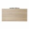 Homeroots 32in Natural and Chrome Mirrored Circle Double Door Bar Cabinet 401695 - alternate 4
