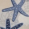 Homeroots 7' X 10' Navy Blue And Gray Starfish Indoor Outdoor Area Rug 546821 - alternate 3