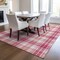 Homeroots 8' X 10' Blush Ivory And Copper Plaid Washable Indoor Outdoor Area Rug 597090 - alternate 3