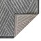 Homeroots 8' Runner Gray and Blue Geometric Stain Resistant Indoor Outdoor Runner Rug 531615 - alternate 3