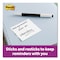 Post-It Self-Stick Notes 3in x 3in, White, 90 Sheets/Pad, 8PK 654-5SSW - alternate 3