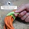 Grizzly Supply Self-Gripping Cable Tie, 8 in L, 0.75 in W, Hook and Loop Closure, Reusable, Assorted Colors, 10PK GS-HL8x3/4-Colored-10 - alternate 3