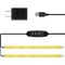 Ipower 20W Full Spectrum LED Plant Grow Light Strips for Indoor Plants with Auto ON/Off 3/9/12H Tim GLLEDXSTRIPSYLW20T - alternate 1