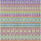 Homeroots 5' X 8' Blush Blue And Lime Green Quatrefoil Washable Indoor Outdoor Area Rug 583205 - alternate 3