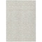 Homeroots 3' X 5' Ivory And Beige Damask Washable Indoor Outdoor Area Rug 595157 - alternate 4