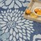 Homeroots 6' X 9' Navy Blue Floral Indoor Outdoor Area Rug 572888 - alternate 5