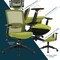 Leisuremod Ingram Office Task Chair with Adjustable Armrests and Swivel and Tilt, Green/Green IO20G-C - alternate 4