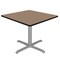 Regency Square Cain Medium X-Base Breakroom Table, 36 in W, 36 in L, Noble Oak TB3636NOGY - alternate 1