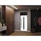 Vdomdoors Front Exterior Prehung Steel Door Ronex1055 Teak Transom Window Sidelite Entry Metal Modern Painted RONEX1055EXD-OAK-W36 X H80+16-LH-I - alternate 2