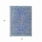 Homeroots 8' X 10' Blue And Gray Medallion Washable Indoor Outdoor Area Rug 616265 - alternate 2