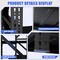 Wrightmaster 67in.*23.7in.*63in. Heavy Duty 4-Tier Garage Shelving with Adjustable Height ZoroP480398 - alternate 3