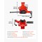 Vevor Screw Bench Chain Vise 1/4 to 6 inch Capacity Heavy Duty Chain Pipe Vise RG1204S6 - alternate 3