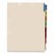 Medical Arts Press Side Tab Medical Chart Indexes, 8-Tab, Assorted Medical, 11 x 8.5, Manila, 50PK 30227 - alternate 1