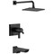 Delta Pivotal TempAssure 17T Series H2OKinetic Tub & Shower Trim T17T499-BL - alternate 1