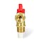 Everflow Washing Machine Replacement Valve 1/2" CPVC Inlet x 3/4" MHT Outlet, Brass, For Hot Water Supply 540C - alternate 3