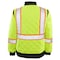 Game Workwear Hi-Vis Quilted Jacket, Full Front Zipper, Hi Vis Lime, M 1275 - alternate 2