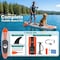 Serenelife Inflatable Stand Up Paddle Board SLSUPB135 - alternate 2
