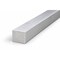 Brunner Aluminum Square Bar 3/4" x 3/4" 12 Feet Satin Anodized BS12 S12 - alternate 1