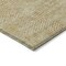 Homeroots 8' X 10' Gold And Beige Geometric Washable Indoor Outdoor Area Rug 594548 - alternate 2